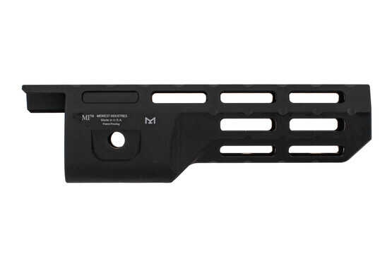 Midwest industries M-LOK handguard is a fully freefloat 8" option for Ruger 10/22 takedowns